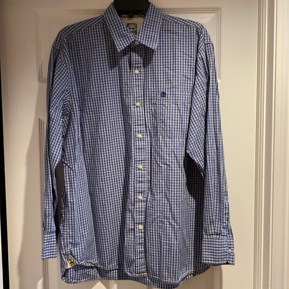 Timberland men’s L/S button down shirt Sz L